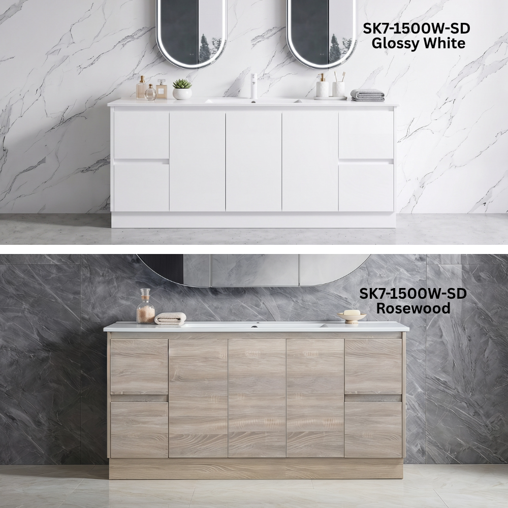 Sammy 1500MM Vanity Package SK7-1500W-SD